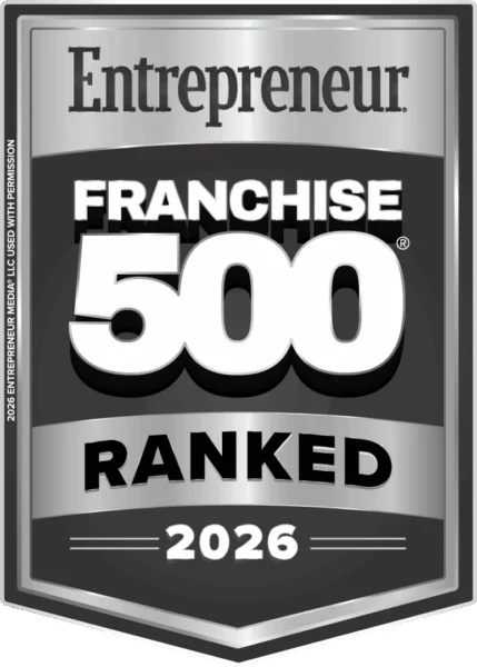 Entrepreneur Magazine Ranked top 500 Franchise for 2026